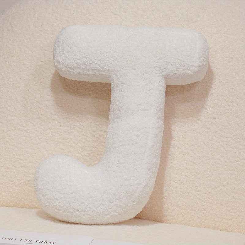 White Creative DIY Letter Throw Pillow Combine the Letters You want Freely Soft Throw Pillows Sofa Cushion Good Home Decoration Items Dress up as You Want A Creative and Wonderful Item for A Festival or Birthday Halloween And