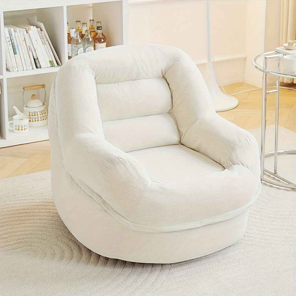 Lazy tatami sofas and footstools, single chairs - perfect for bedroom, balcony, small space, living room or office rest, comfortable and soft, with a full-body enveloping feeling, Sofa For Living Room, Small Space Furniture,