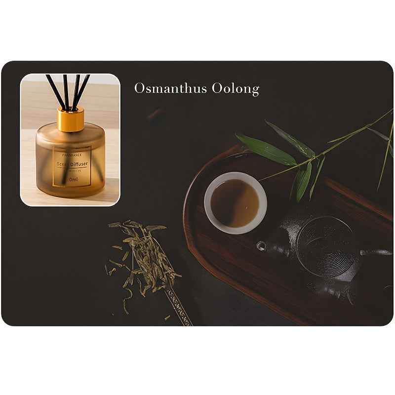 A 50Ml Flameless Reed Diffuser Made from Natural Plant Extracts, Featuring a Mild And Non-Irritating Fragrance That Lasts a Long Time, Suitable for Various Environments.