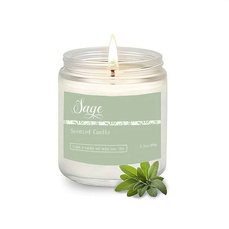 1pc/6pcs Home Fragrance Candle Gift Set, Lavender Candle, 37.8oz 300-Hour Long-Lasting Candle, Birthday, Valentine'S Day, Christmas, Anniversary Present