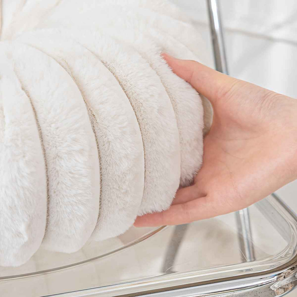 2pcs Plush & Cozy Round Throw Pillows with Filler - Washable, Modern Home Decor for Living Room, Sofa, Bedroom - Soft Polyester Cover