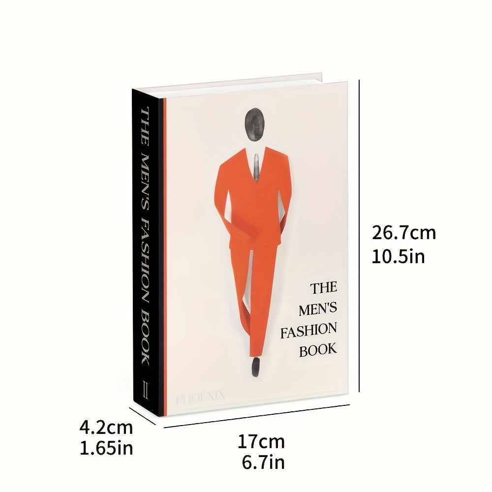 3pcs Classic Style Decorative Bookends Set - Faux Hardcover Book Props for Home, Office, Hotel & Wedding Decor, Paper Material, Ideal for Christmas, Halloween, Easter, Hanukkah, Thanksgiving Decorations