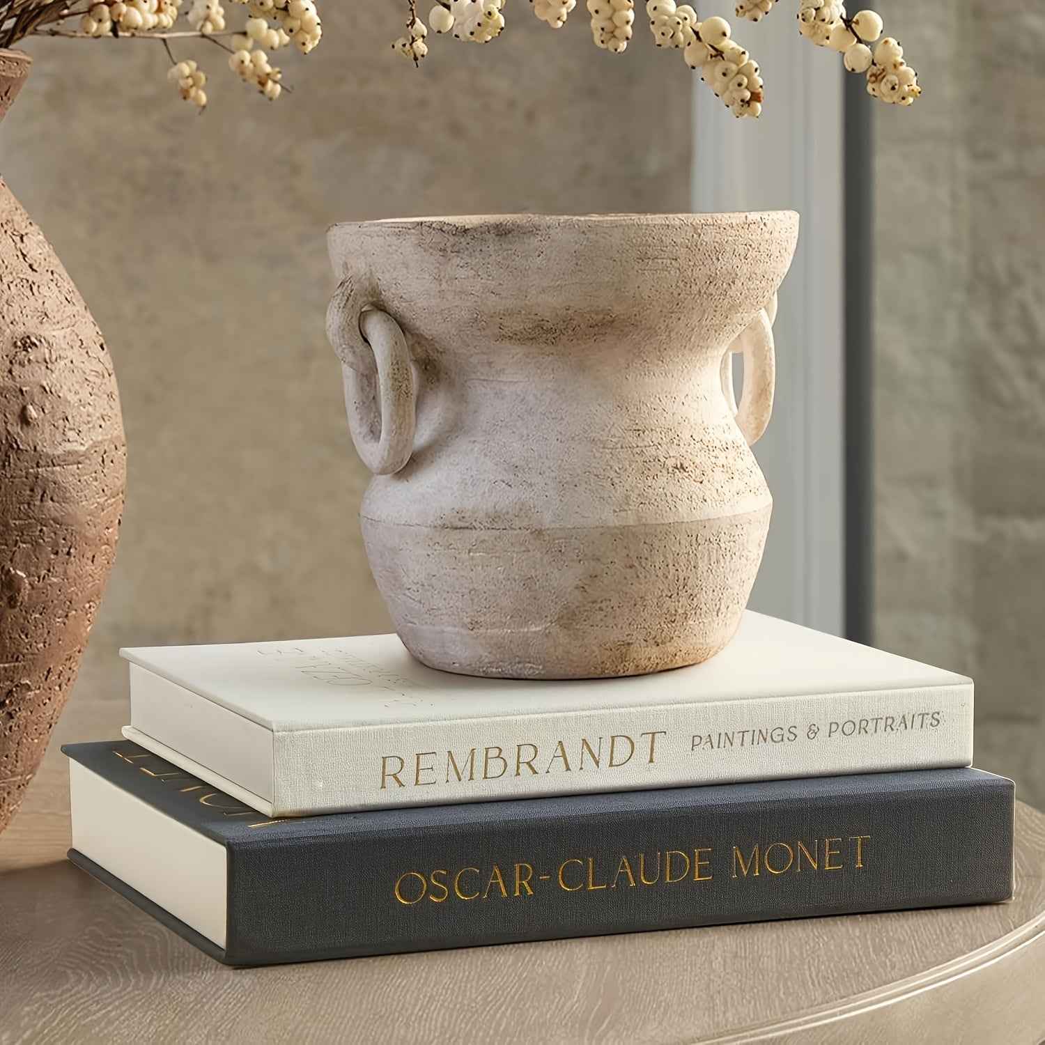 Aesthetic Decorative Books - Coffee Table Books Decor - Faux Decor Book Storage Box for Decoration - Set of 2 Linen Fake Book for Home Table Decor - Bookshelf Decor Photo Storage Keepsake Box