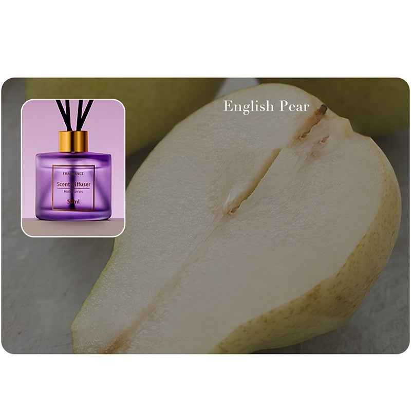 A 50Ml Flameless Reed Diffuser Made from Natural Plant Extracts, Featuring a Mild And Non-Irritating Fragrance That Lasts a Long Time, Suitable for Various Environments.