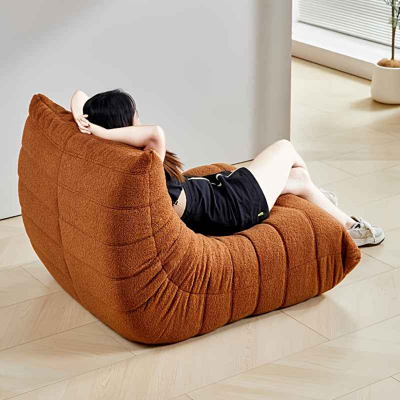 Adult Lazy Sofa, Memory Foam Sofa, Floor Chair, Soft and Comfortable Lazy Sofa, Suitable for Bedroom, Living Room, Office, Study, Cozy Seating, Multipurpose Chair, Spacesaving Design, Soft Seating, Easy Maintenance, Comfortab
