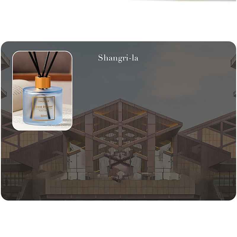 A 50Ml Flameless Reed Diffuser Made from Natural Plant Extracts, Featuring a Mild And Non-Irritating Fragrance That Lasts a Long Time, Suitable for Various Environments.