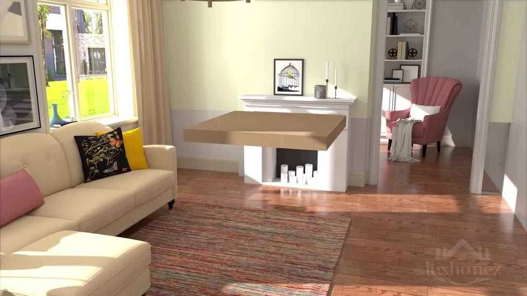 1Pc Round Wall Mounted Mirror with Stainless Steel Frame - Versatile Vanity Mirror for Bathroom, Bedroom, And Home Decor - No Electricity Required Halloween, Christmas Decorations